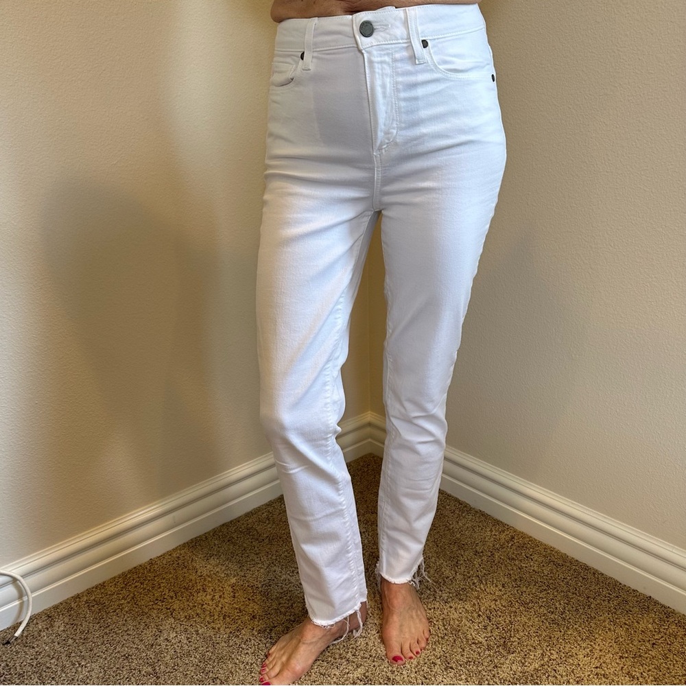 PAIGE High Rise White Women's Jeans